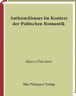 Antisemitismus Im Kontext Der Politischen Romantik