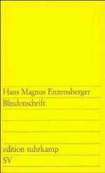 Blindenschrift