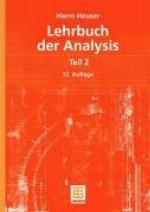 Lehrbuch Der Analysis 2