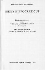Index Hippocraticus. Fasc. 1-4