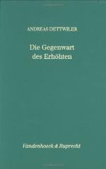 Die Gegenwart Des Erhohten