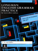 Longman English Grammar Practice. For Intermediate Students. (Lernmaterialien)