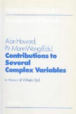 Contributions To Several Complex Variables