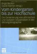 Vom Kindergarten Bis Zur Hochschule
