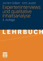 Experteninterviews Und Qualitative Inhaltsanalyse