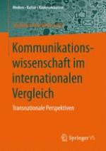 Kommunikationswissenschaft im internationalen Vergleich : Transnationale Perspektiven