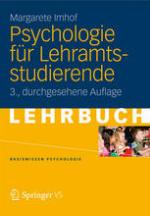 Psychologie für Lehramtsstudierende (Basiswissen Psychologie) (German Edition)