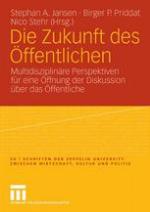 Die Zukunft des ffentlichen : MultidisziplinrÌƒe Perspektiven fr eine ffnung der Diskussion ber das ffentliche