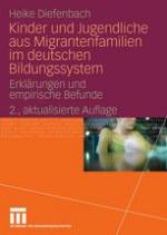 Kinder und jugendliche aus migrantenfamilien im deutschen bildungssystem.