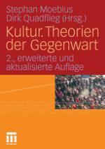 Kultur. Theorien der Gegenwart