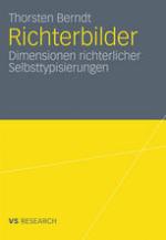 Richterbilder Dimensionen richterlicher Selbsttypisierungen