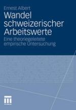 Wandel schweizerischer Arbeitswerte : eine theoriegeleitete empirische Untersuchung