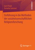 Einführung in die Methoden der sozialwissenschaftlichen Religionsforschung.