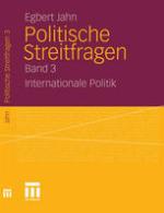Politische Streitfragen. Band 3, Internationale politik