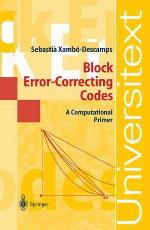 Block Error-Correcting Codes