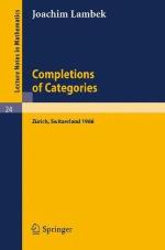 Completions Of Categories