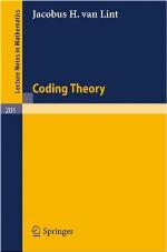 Coding Theory
