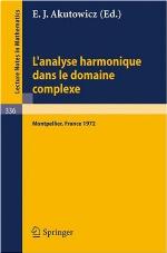 L'Analyse Harmonique Dans Le Domaine Complexe