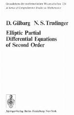 Elliptic Partial Differential Equations of Second Order