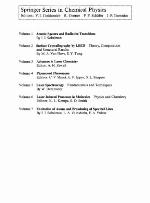 Atomic Spectra And Radiative Transitions