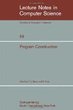 Program Construction
