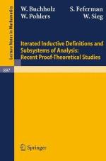 Iterated Inductive Definitions And Subsystems Of Analysis