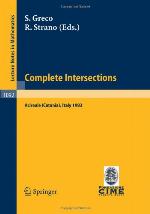 Complete Intersections