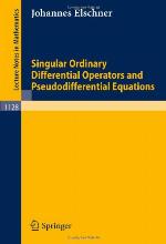 Singular Ordinary Differential Operators and Pseudodifferential Equations