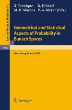 Geometrical and Statistical Aspects of Probability in Banach Spaces