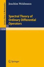 Spectral Theory Of Ordinary Differential Operators