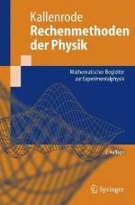 Rechenmethoden Der Physik