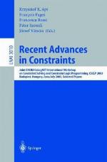 Recent Advances In Constraints