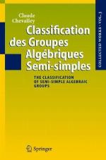 Classification Des Groupes Algebriques Semi-Simples