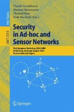 Security in Ad-Hoc and Sensor Networks