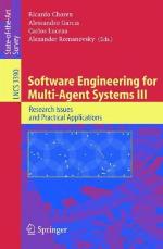 Software Engineering For Multi Agent Systems Iii