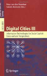 Digital Cities III. Information Technologies for Social Capital