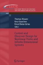 Control and Observer Design for Nonlinear Finite and Infinite Dimensional Systems