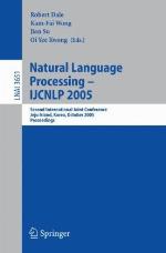 Natural Language Processing Ijcnlp 2005