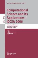 Computational Science and Its Applications - Iccsa 2006