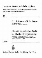 Pseudo-Boolean methods for bivalent programming