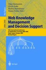 Web Knowledge Management and Decision Support : 14th International Conference on Applications of Prolog, INAP 2001 Tokyo, Japan, October 20-22, 2001 Revised Papers