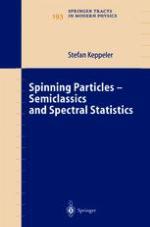 Spinning particles semiclassics and spectral statistics