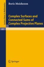 Complex Surfaces and Connected Sums of Complex Projective Planes