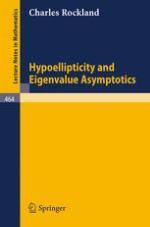Hypoellipticity and eigenvalue asymptotics