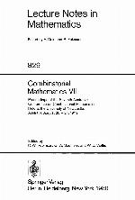 Combinatorial Mathematics VII : Proceedings of the Seventh Australian Conference on Combinatorial Mathematics Held at the University of Newcastle, Australia, August 20-24, 1979