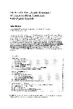 Electron Nuclear Double Resonance of Transition Metal Complexes with Organic Ligands