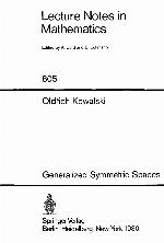 Generalized Symmetric Spaces.