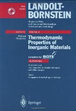Compounds From Hg H&lt;G&gt; To Zn Te&lt;G&gt; (Landolt Bornstein)