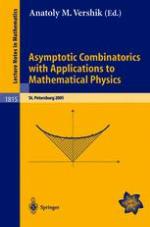 Asymptotic Combinatorics with Applications to Mathematical Physics