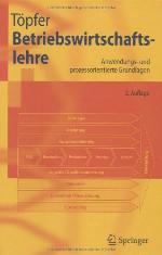 Betriebswirtschaftslehre